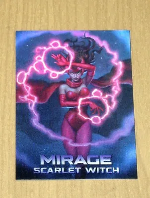 2022 Marvel Masterpieces MIRAGE Scarlet Witch Quicksilver Sabretooth Mutants #6 • $89.99