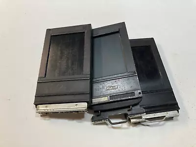 3 Asst. Vintage Graflex And Fidelity 2-1/4” X 3-1/4”sheet Film Holders • $30