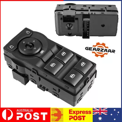 Master Power Window Switch For Holden Commodore VE With Red Illumination 2006-13 • $25.69