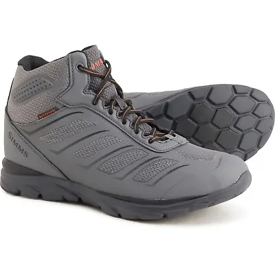 NEW IN BOX Simms Men's Challenger Mid Deck Shoes - Waterproof - Wading Boots- 10 • $59.99