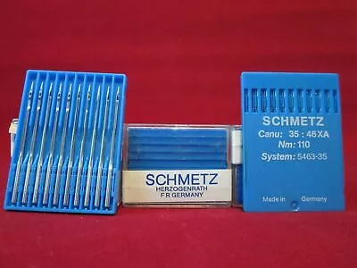 30x SCHMETZ: 5463-35 CL Sz 18/110  Canu:35:46XA  Pfaff KI.491-900/53 • $59.70