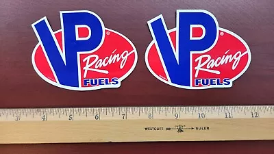 Lot Of 2 VP Racing FUELS Medium IMSA NHRA AMA Motocross 4 X3  Official Stickers  • $6