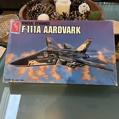 Sealed AMT Ertl General Dynamics F-111F Aardvark 1/72 Aircraft 1993 Model 8936 A • $19