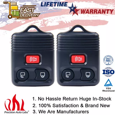 2 Pack Remote Keyless Entry Key Fob For Ford Escape Mustang Explorer CWTWB1U345 • $11.79