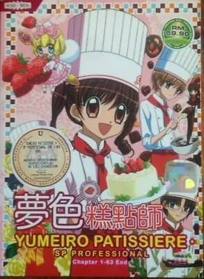 $28.59 • Buy DVD Yumeiro Patissiere SP Professional S 1-2 (Vol 1 - 63) ~ All Region ~Eng Subs