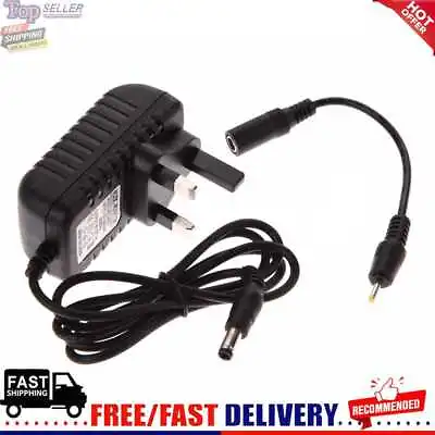 AC 100-240V Converter Adapter DC 5.5x2.5MM+2.5X0.7MM 6V 1A Charger UK Plug • £4.32