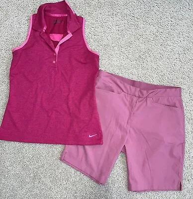 12p Women’s Golf Clothing Size Medium Callaway Puma Nike Tail Shirts Shorts • $67.44