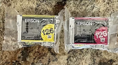 Epson 126 Ink Cartridges - High Capacity - Magenta Yellow Jaune ( 1 Of Each) • $11.99