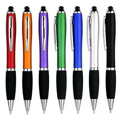 2-in-1 Universal Stylus + Ballpoint Pen For Touch Screen Phone Tablet IPad PC • $3.95