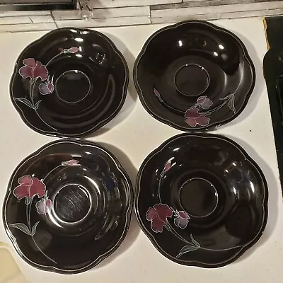 Mikasa Rondo Tango Saucer Plates Set Of 4 • $35