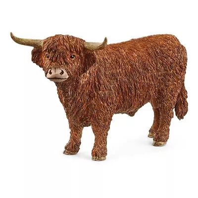 SCHLEICH Farm World Highland Bull Toy Figure • £9.45