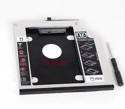 New 1PC For IBM Lenovo Thinkpad T400 T410 2nd Hard Drive Tray Caddy SSD HDD​ • £9.45