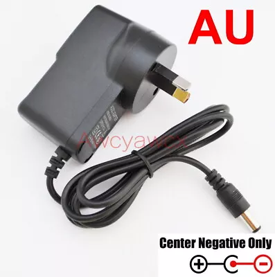 9V 850mA 1A AC DC Adapter AD-5 AD-5CL For Casio Keyboard Piano Power Supply AU • $12.98