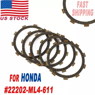 5PCS Clutch Friction Disc For Honda CB200 CL200 CA175 CB175 CL175 SL175 XL175 US • $18.99