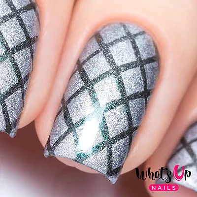 Diamond Pattern Stencils For Nails Nail Stickers Nail Art Nail Vinyls • $3.75