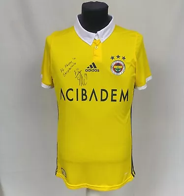 Fenerbahce SK 2017/2018 #19 Sener Signed Match Issue Jersey Adidas Away Shirt M • $150