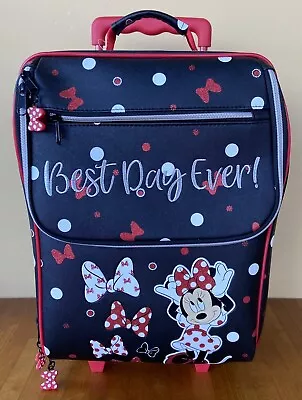 New Rolling Suitcase - Disney Minnie - Mouse Best Day Ever  • $64.99
