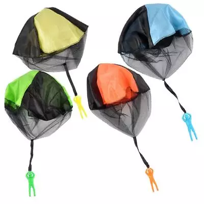 Hand Throwing Kids Mini Play Parachute Toy Man Model Outdoor Sports Toys • $12.09