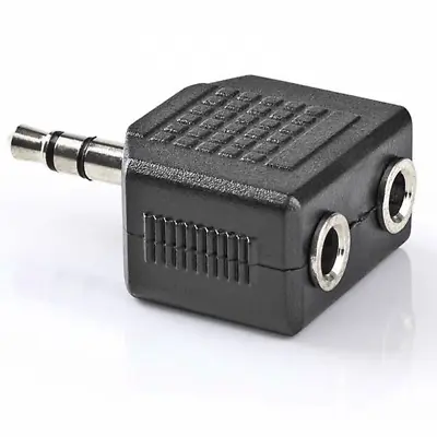 £1.99 • Buy 3.5mm Stereo Jack Plug Male To 2x 3.5mm Stereo Socket Female Splitter Adapter PP