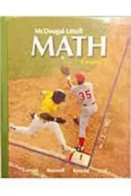 McDougal Littell Middle School Math Illinois: Student Edition Course 2 [McDougal • $24.79