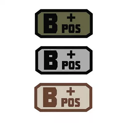 Voodoo Tactical 07-0993004000 Blood Type B+ OD Green Patch • $8.91