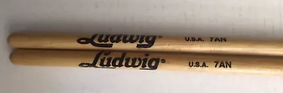 Ludwig Script Logo USA 60s Vintage 7A Drumsticks Jazz  1950’s 60’s FREE SHIP USA • $34.18