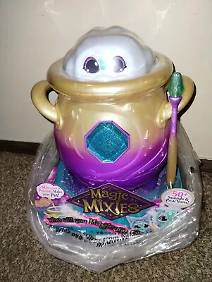 Magic Mixies Magical Misting Cauldron With Interactive 8 Inch Blue Plush Toy NEW • $35