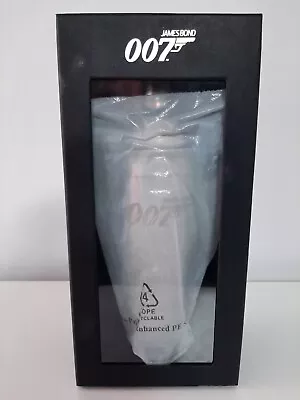 £29.99 • Buy *james Bond 007 Silver Martini Cocktail Shaker-as Seen In Spectre Brand New*