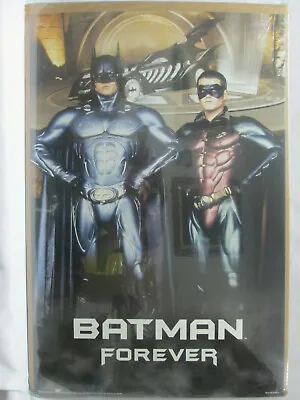 Vintage 1995 Batman Forever Original Movie Poster DC Comics  13093 • $39.97