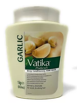 Dabur Vatika 1kg Garlic Deep Conditioning Hair Mask 35.27oz • $19.99