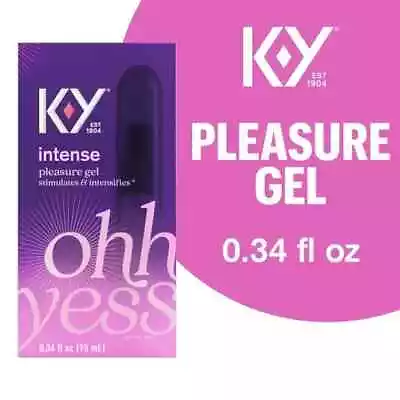 K-Y Intense Stimulates & Intensifies Pleasure Gel 0.34 Oz (Exp Date: 06/2024) • $14.99