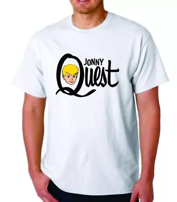 $14.98 • Buy Jonny Quest Logo T-shirt Hanna Barbera Cartoon  Animation