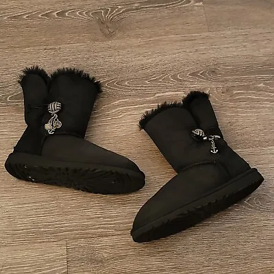 UGG Bailey Button UGG Charm Boots Size 6 • $148