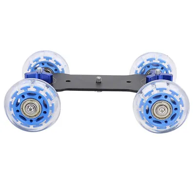 Camera Dolly Roller Silicone Wheels Camera Slider Car Mini For Camcorder • $37.42