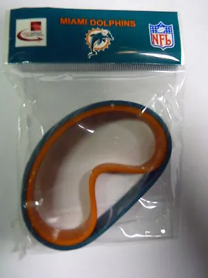 Miami Dolphins 2 Rubber Wristbands New • $9.99