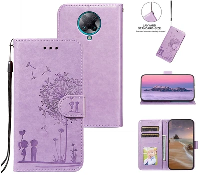 $7.50 • Buy Xiaomi Poco F2 Pro Embossed Pu Leather Wallet Case Dandelion