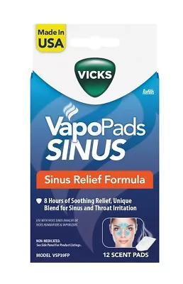 Vicks VapoPads Sinus New In Box Unopened  • $14