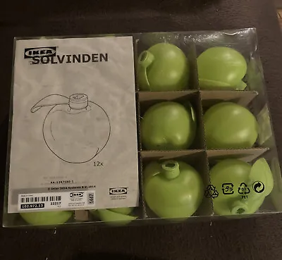 Ikea Solvinden Green Apple String Light Covers -  New • $14.99