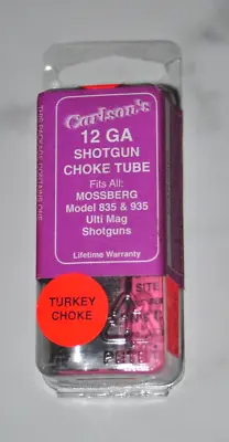 Carlson's 12 GA Shotgun Choke Tube Turkey Choke Mossberg 835 935 Ulti Mag • $13