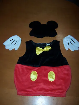 Disney Baby Costume MICKEY MOUSE Size Infant 12-24 Months • $19.99