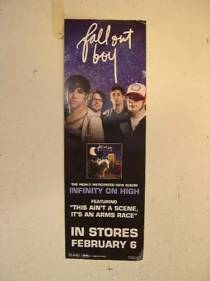 Fall Out Boy Poster Band Shot Infinity Promo • $25.70