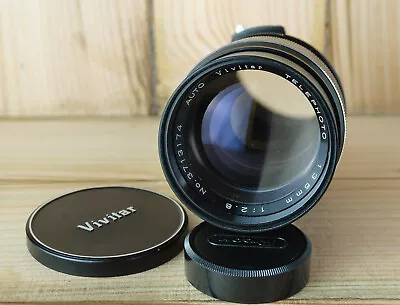 Vivitar 135mm F2.8 TX Lens With M42 Mount Rare - SEE SAMPLE IMAGES • £29.95