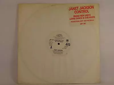JANET JACKSON CONTROL (81) 4 Track Promotional 12  Single Company Sleeve • £5.99