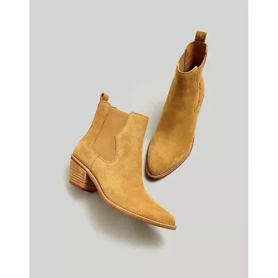 Madewell The Watkin Ankle Boot In Toffee • $100