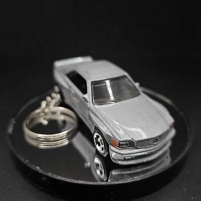 Hot Wheels Keyring Key Chain - '89 Mercedes-Benz SEC AMG Silver 2023 HW Turbo • $5.91