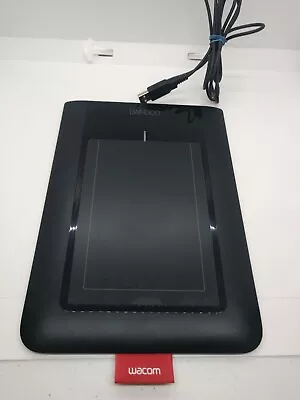 Wacom Bamboo CTL-460 USB Graphics Drawing DRAW Tablet Black TESTED NO PEN • $10