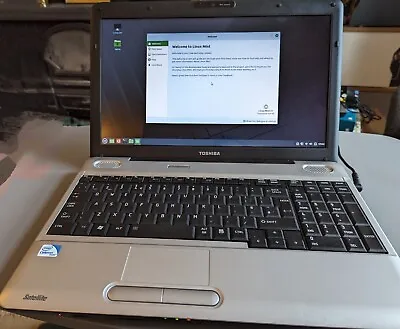 £30 • Buy Toshiba Satellite Laptop L500.  Linux Mint Cinnamon 