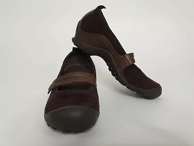 Merrell Plaza Bandeau Chocolate J46114 Mary Jane Slip Shoes Women's Size 8 • $29.99