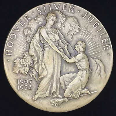 1907-1932 Hoover Vacuum Silver Jubilee Medal - 1932 - John Ray Sinnock - MACO • $11.50