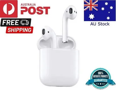 Apple AirPods (2nd Gen) With Wireless Charging Case A2031 A2032 - White • $135.49